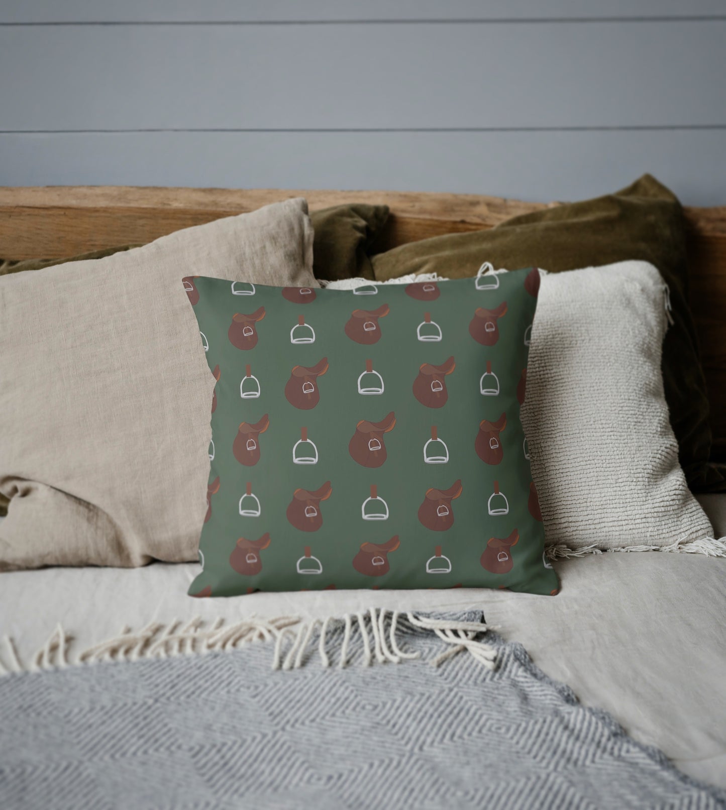 Saddle & Stirrup Cushion