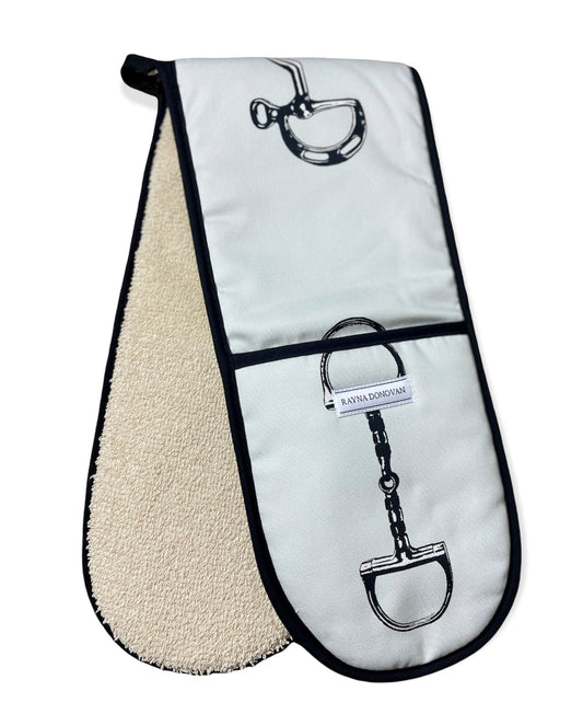 3 Horse Bit Oven Glove