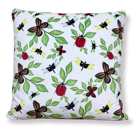 Garden Bugs Cushion