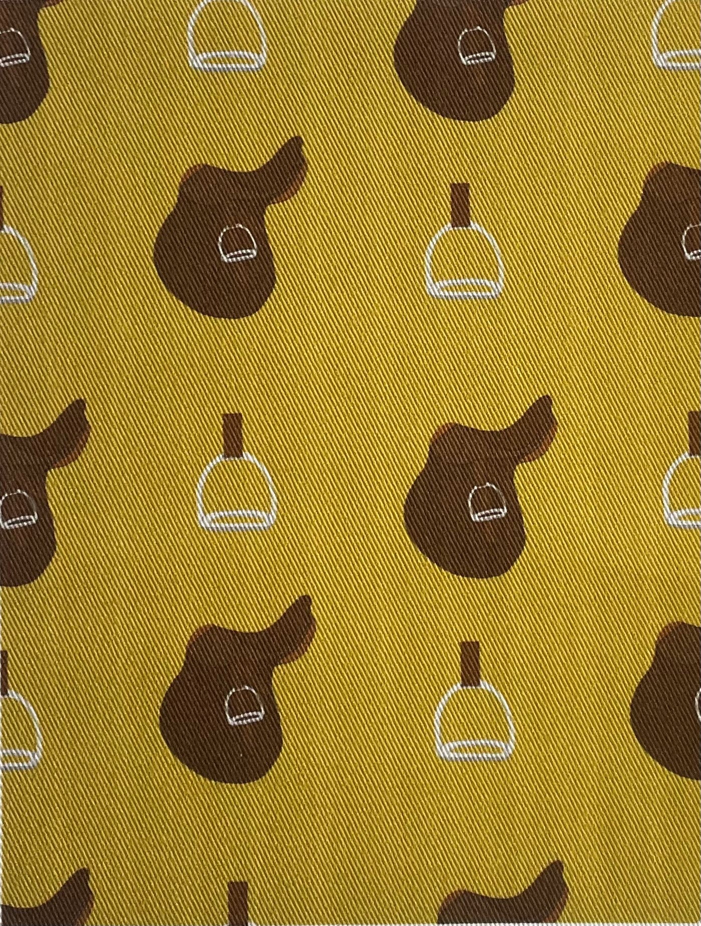 Saddle and Stirrup fabric