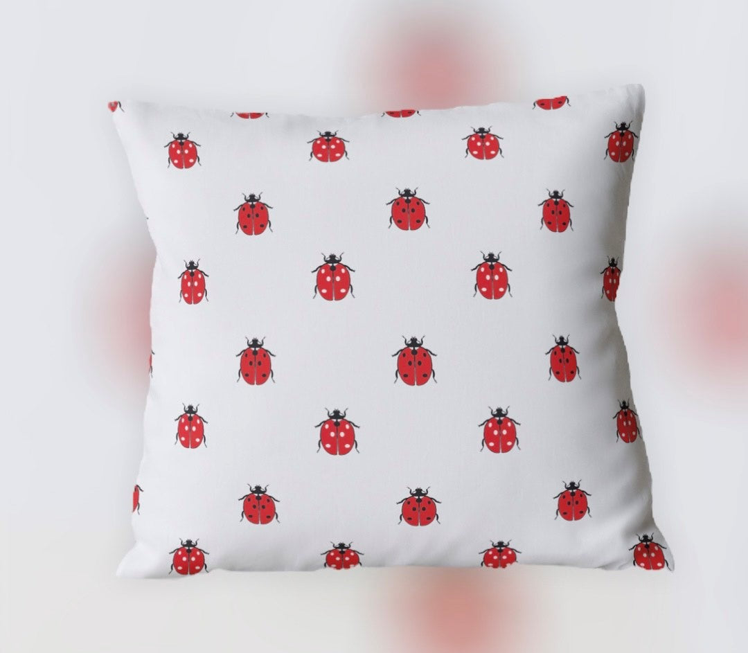 Red Ladybird Cushion